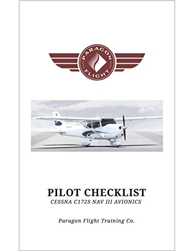 Cessna Skyhawk C172 SP Pilot Checklist with Garmin G1000