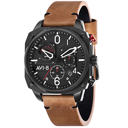 AVI-8 Men's Hawker Hunter Retrograde Pilot Watch