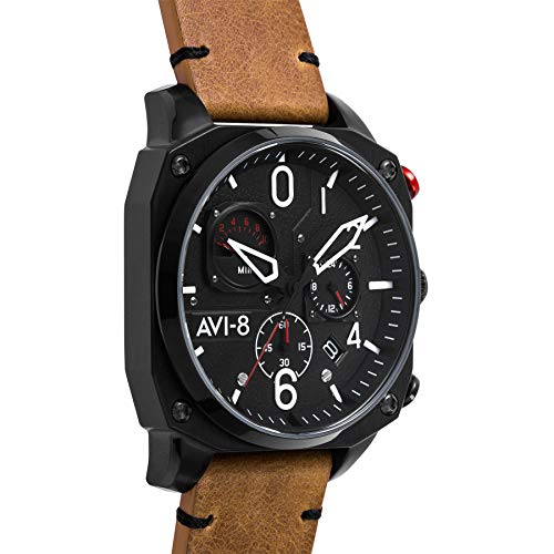 AVI-8 Men's Hawker Hunter Retrograde Pilot Watch