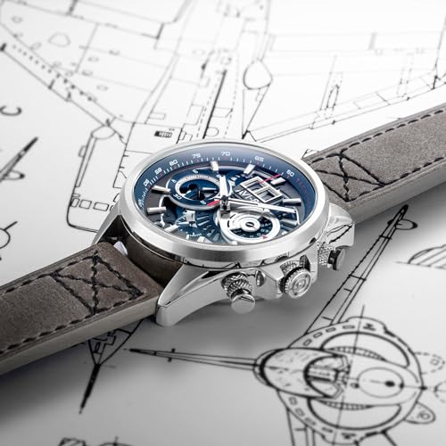 AVI-8 Hawker Harrier Chronograph Pilot Watch - Marine Grey