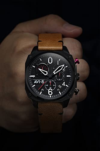 AVI-8 Men's Hawker Hunter Retrograde Pilot Watch