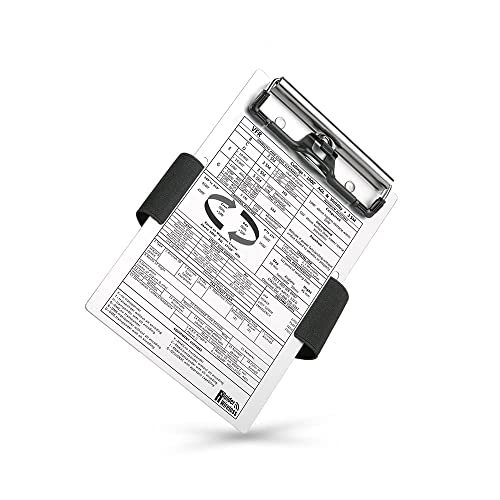 Wireless Pilot Kneeboard: VFR Aluminum with Clip
