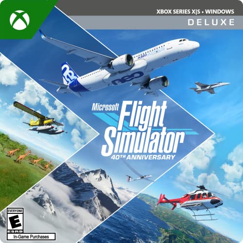 40th Anniversary Deluxe Edition: Microsoft Flight Simulator X|S
