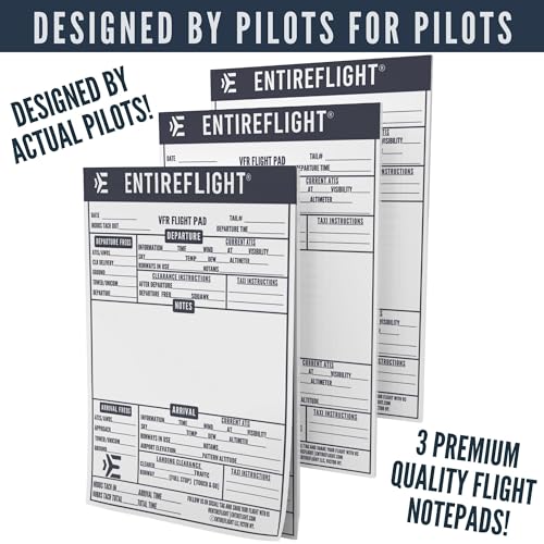 ENTIREFLIGHT VFR Flight Pad - Essential Aviation Kneeboard