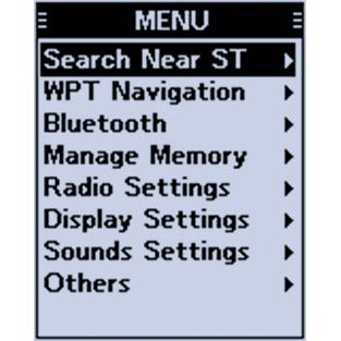 ICOM A25C Handheld Airband Radio - Communication Channels