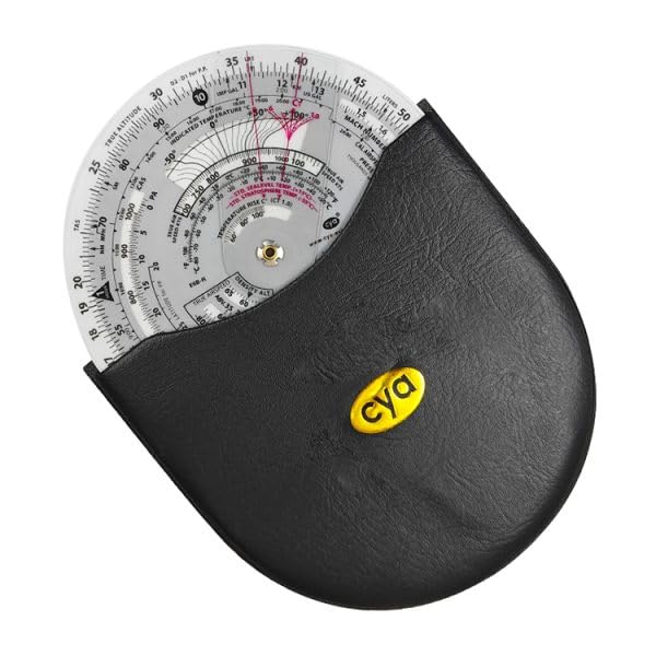 6" Circular Flight Computer for Aviation Training