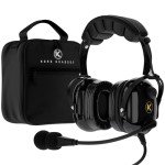KORE AVIATION KA-1 Aviation Headset | Mono/Stereo, Noise Reduction, Mic