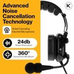 KORE AVIATION KA-1 Aviation Headset | Mono/Stereo, Noise Reduction, Mic