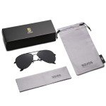 Aviator Polarized Sunglasses for Vintage Retro Look