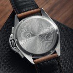 AVI-8 P-51 Mustang Chronograph Pilot Watch with Leather Strap