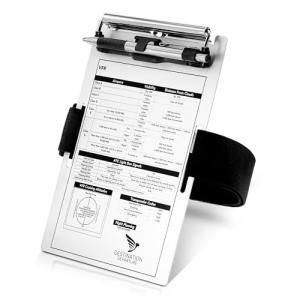 Pilot Kneeboard - Aluminum Writing Board - 5.5 x 8 Inch