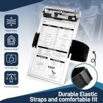 Pilot Kneeboard - Aluminum Writing Board - 5.5 x 8 Inch