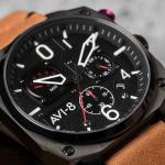 AVI-8 Men's Hawker Hunter Retrograde Pilot Watch