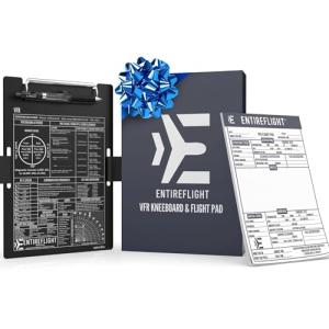 EntireFlight Pilot Kneeboard VFR with Notepad - Premium Accessory