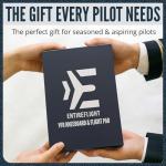 EntireFlight Pilot Kneeboard VFR with Notepad - Premium Accessory