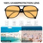 Classic Aviator Sunglasses for Women and Men