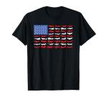 American Flag Pilot Aviation T-Shirt