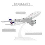 Boeing 747 Delta Airlines Airplane Model with Stand
