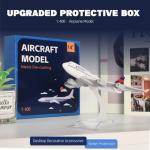 Boeing 747 Delta Airlines Airplane Model with Stand