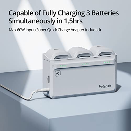 Potensic ATOM SE Expansion Kit Bundle with 3 Batteries