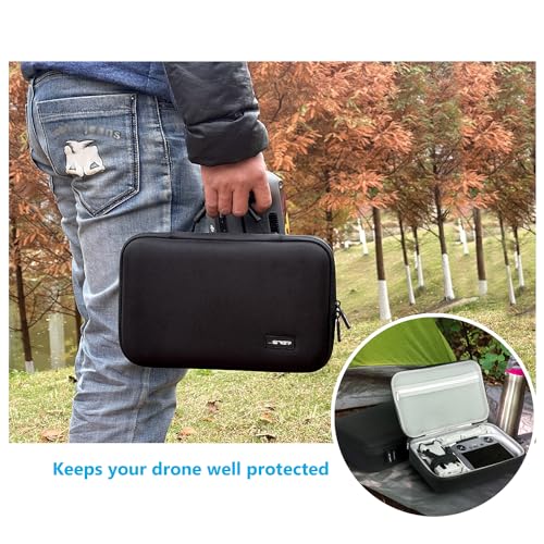 JSVER DJI Mini 4 Pro Carrying Case for Travel
