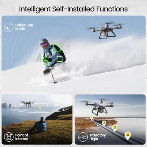 HS700E 4K Camera Drone with GPS and WiFi