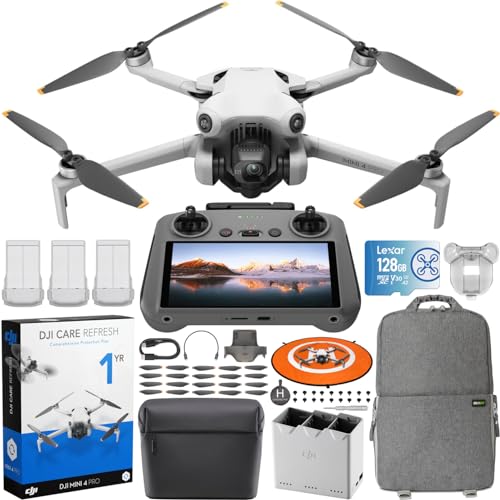 DJI Mini 4 Pro Folding Drone Combo 4K
