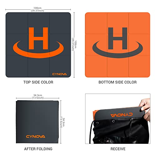 CYNOVA Large Waterproof Drone Landing Pad