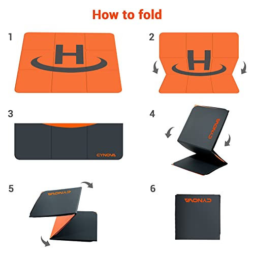 CYNOVA Large Waterproof Drone Landing Pad