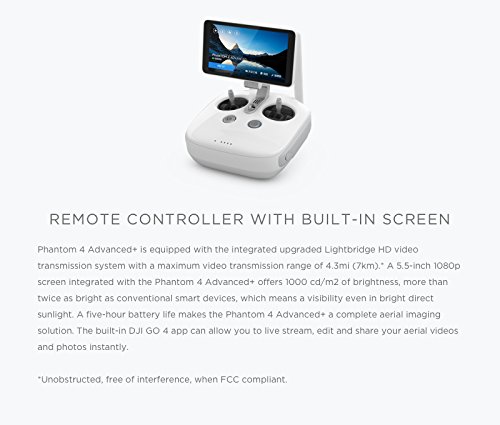 DJI Phantom 4 Advanced Drone White CP.PT.000689