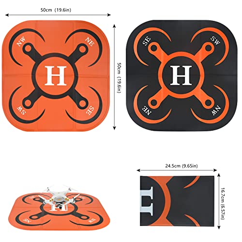 Double-sided Waterproof Drone Landing Pad for DJI and Ruko Drones