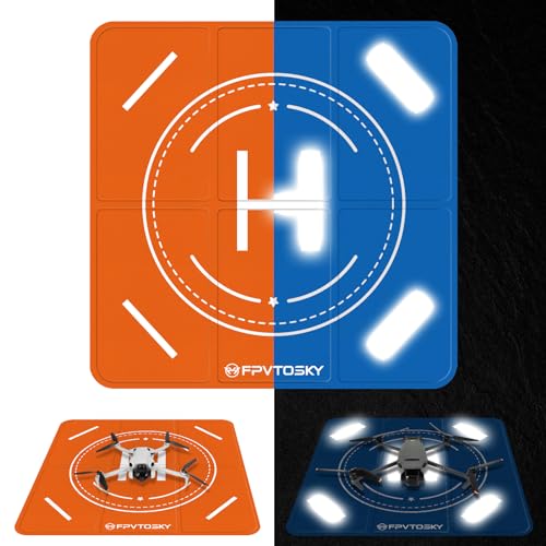 Universal 25.2" Double-Sided Waterproof Drone Landing Pad