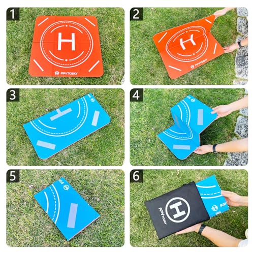 Universal 25.2" Double-Sided Waterproof Drone Landing Pad