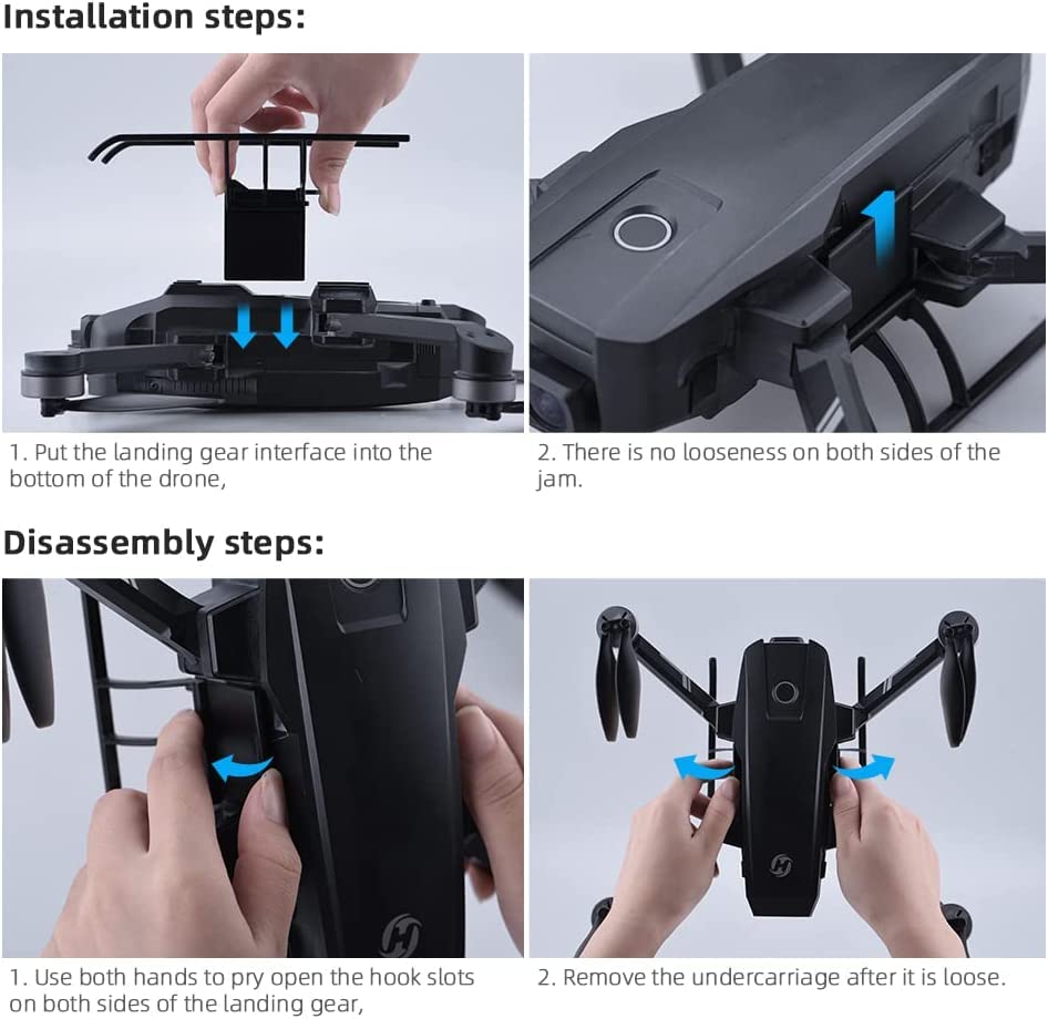 HS720/HS720E Drone Accessories: Leg Extension & Propeller Guard