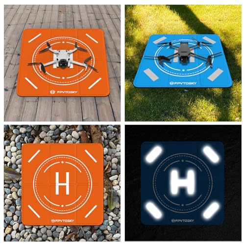 Universal 25.2" Double-Sided Waterproof Drone Landing Pad