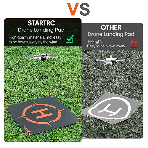 Universal Waterproof Fast-Foldable Drone Landing Pad - 50cm