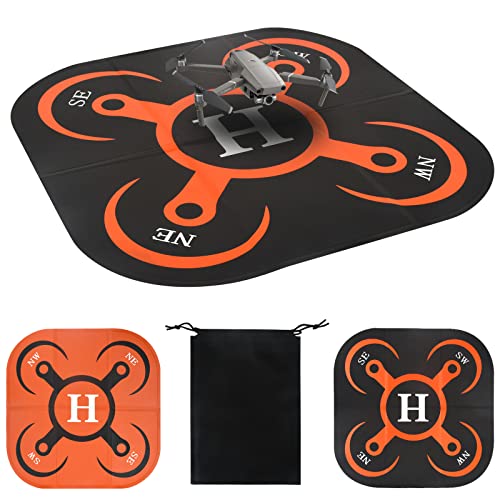 Foldable Weighted Landing Pad for DJI Drones