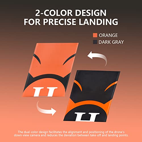 Foldable Weighted Landing Pad for DJI Drones