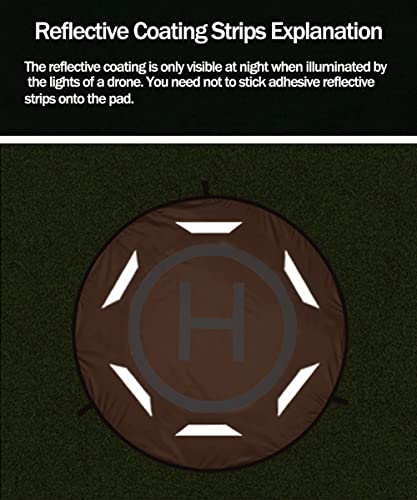 Luminous Drone Landing Pad for DJI Drones