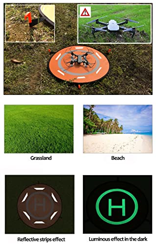 Luminous Drone Landing Pad for DJI Drones