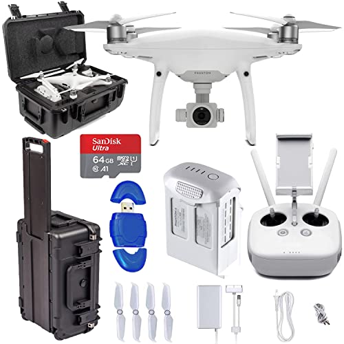 DJI Phantom 4 PRO Professional Drone Bundle, 64GB