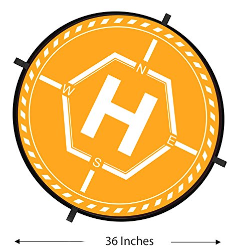 36 Inch Waterproof Collapsible Landing Pad for DJI Drones