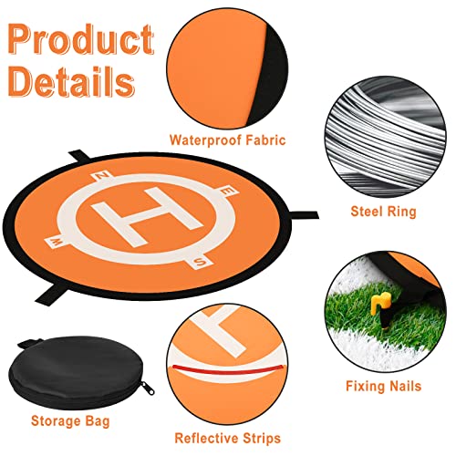 Cosmos Waterproof Folding Drone Landing Pad - 55cm