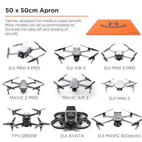 CYNOVA Waterproof Landing Pad for DJI Drones (50cm/20")