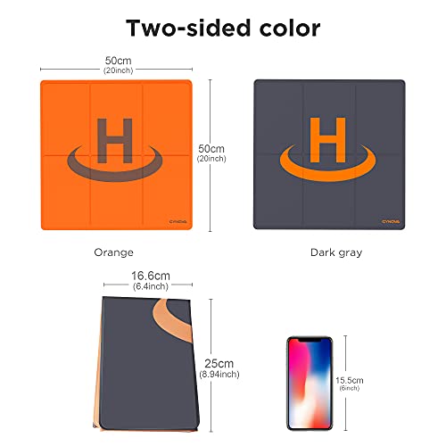 CYNOVA Waterproof Landing Pad for DJI Drones (50cm/20")