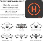 Universal Waterproof Fast-Foldable Drone Landing Pad - 50cm