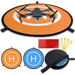 Universal Waterproof Drone Landing Pad - Orange/Blue 55cm