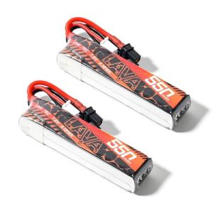 BETAFPV 2-Pack 550mAh 2S LiHV Lipo Batteries
