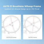Air75 II Brushless Whoop Frame Kit for Racing Drones