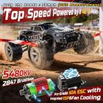 DEERC 8618 Fast Brushless 4X4 RC Truck